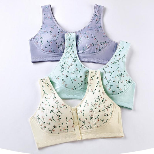 Soutien-Gorge Style Gilet Agrafes Devant