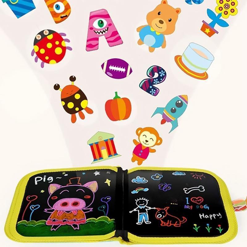 Tablette à Dessin Effaçable Portable (12 stylos inclus)