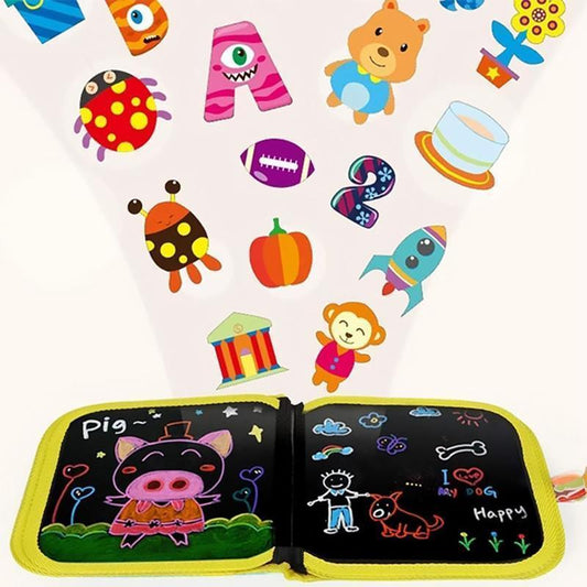 Tablette à Dessin Effaçable Portable (12 stylos inclus)