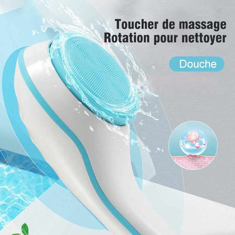 5-en-1 Brosse de Douche Électrique