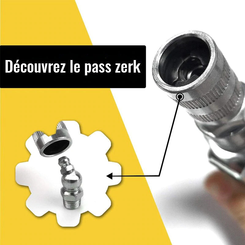 Saker Coupleur de Pistolet à Graisse