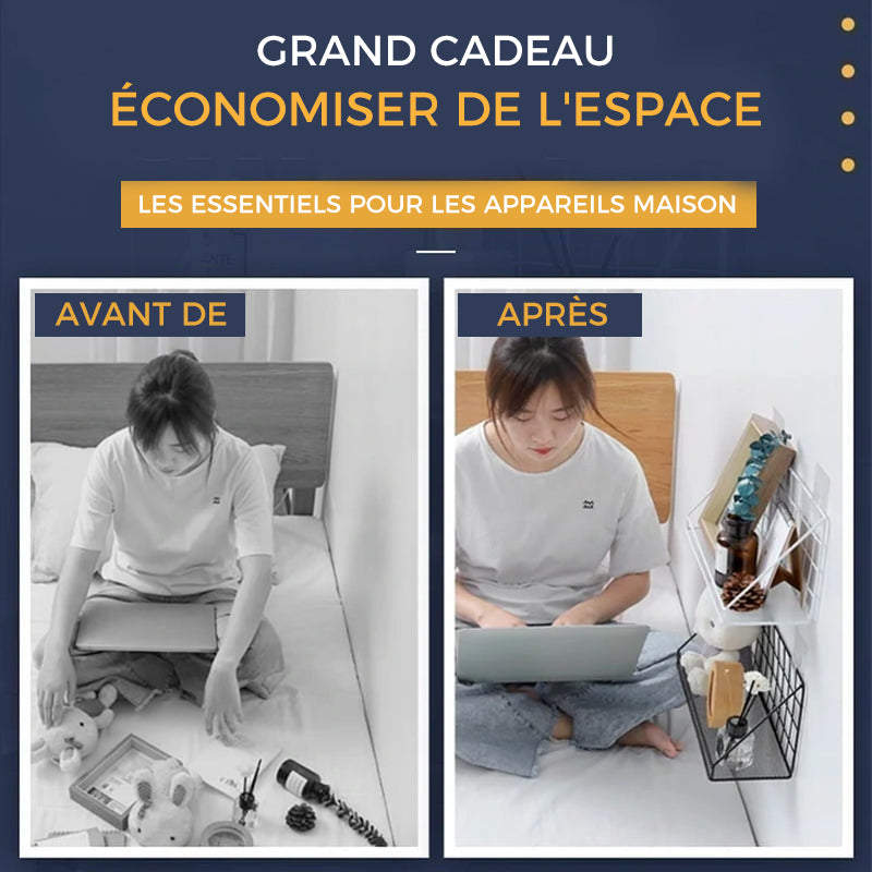 Support Mural pour Crochet à Clous sans Trou