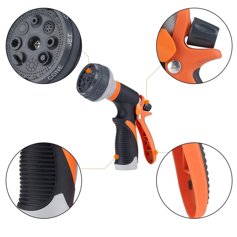 Pistolet d'arrosage à Haute Pression Réglable pour l'arrosage de Jardin