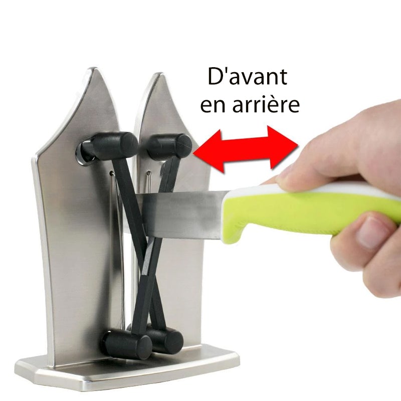 Aiguiseur à Couteaux Professionnel en Acier