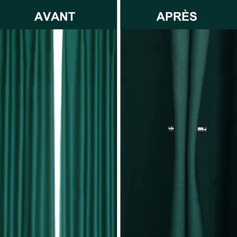 Boucles de Rideau en Métal (3 pièces)