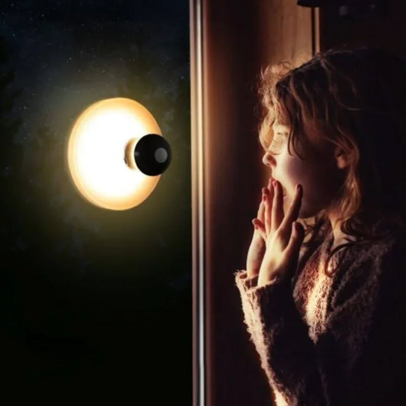 Veilleuse à ventouse à induction rechargeable créative