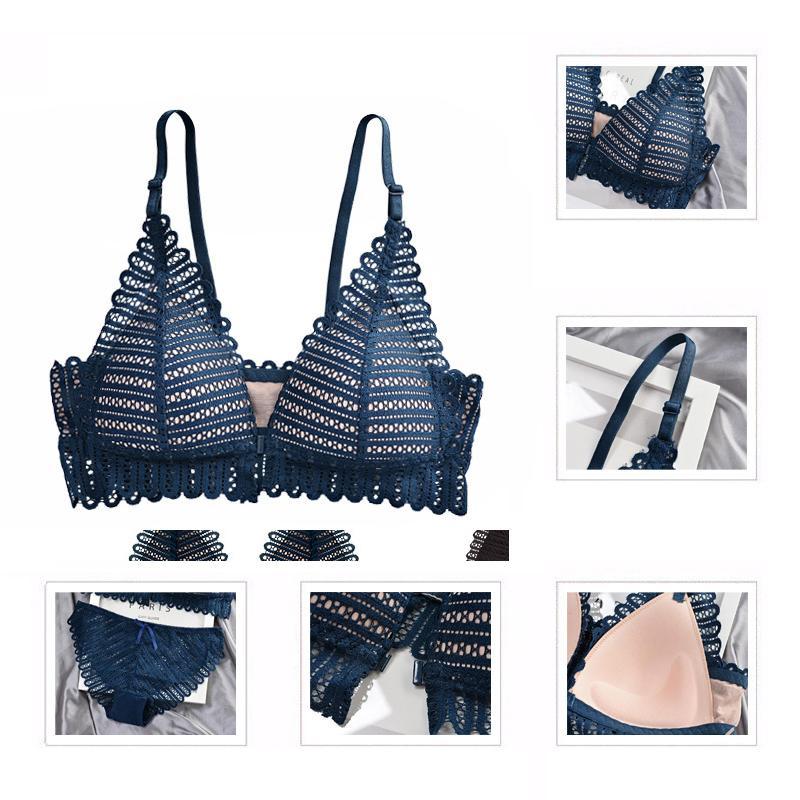 Soutien-gorge Respirant en Dentelle Agrafes Devant