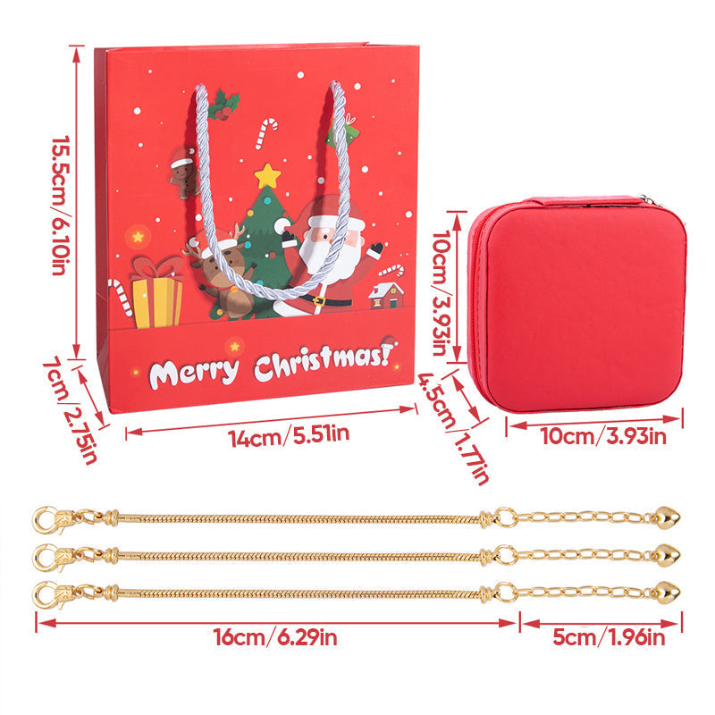 Set de bracelets de Noël DIY