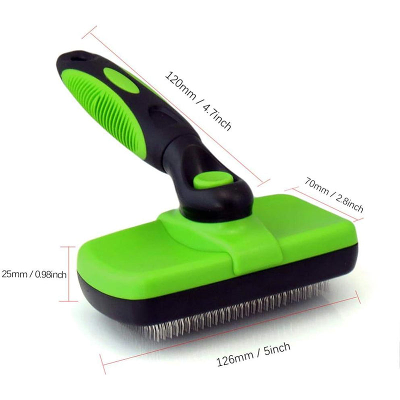 Brosse autonettoyante pour chiens/chats