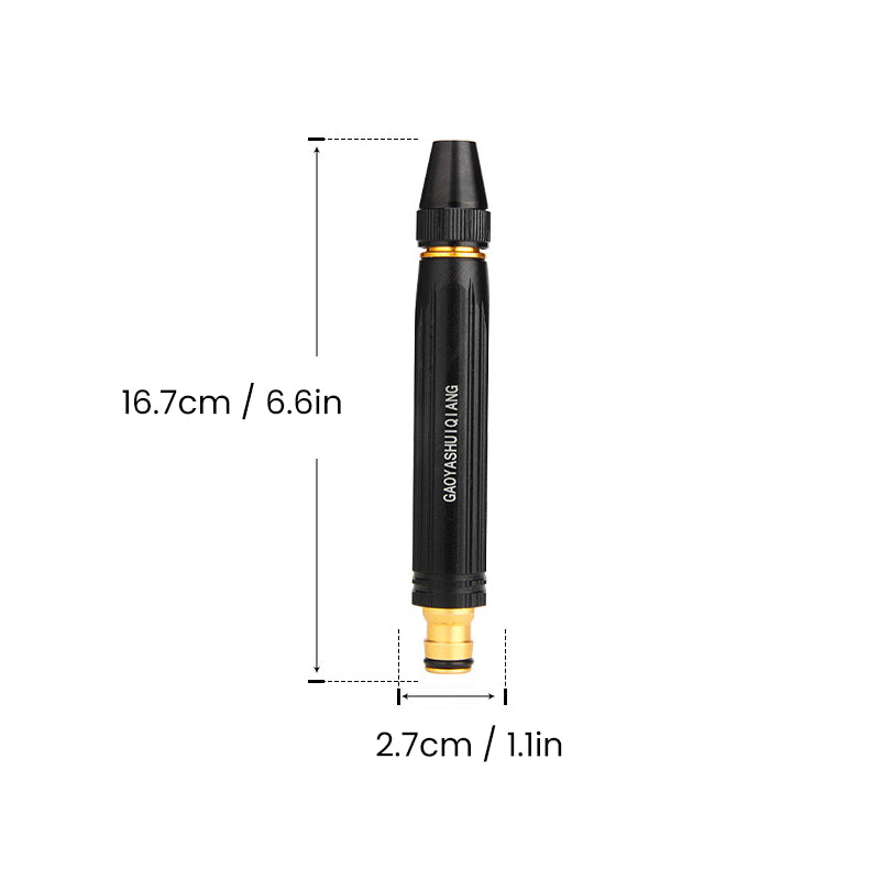 Buse de Balayeuse à Jet Réglable pour Tuyau à Torsion Saker