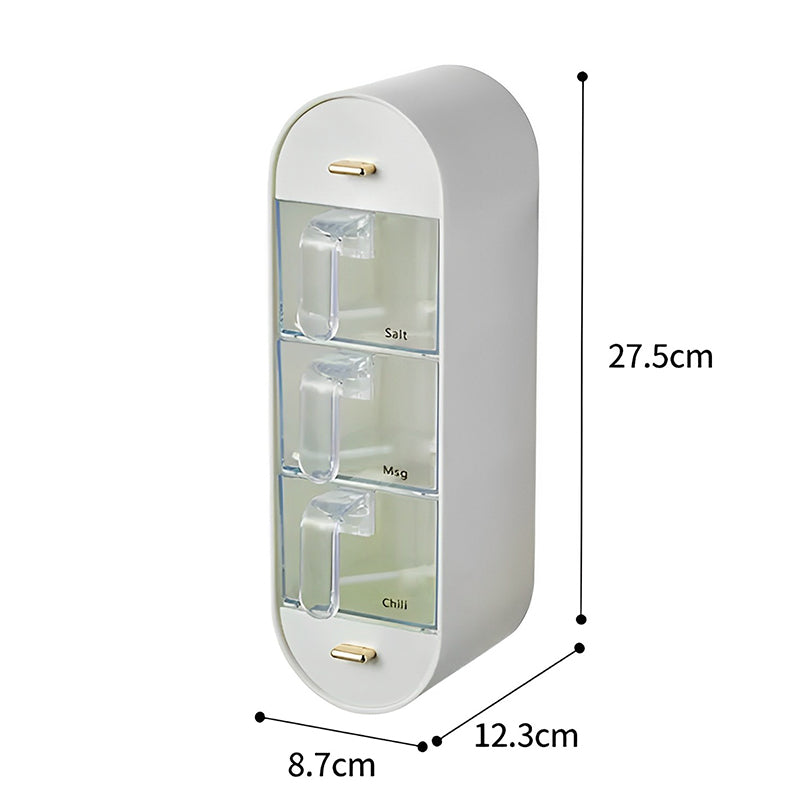 Boîte de rangement murale pour assaisonnement