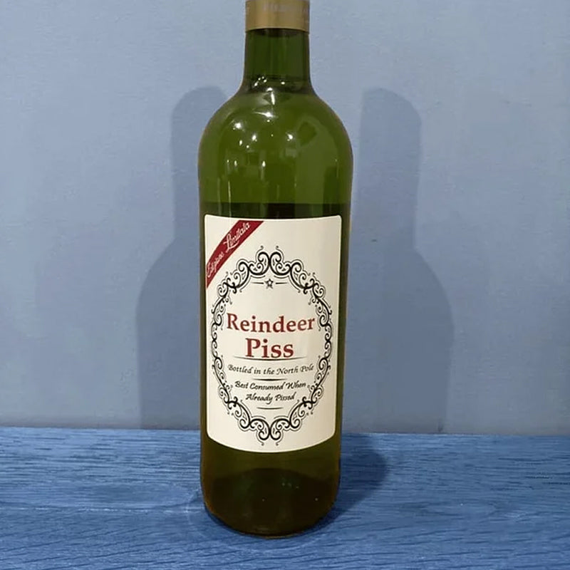 🎄Étiquettes de Bouteille de Fantaisie Amusantes de Noël (Lot de 5PCS)