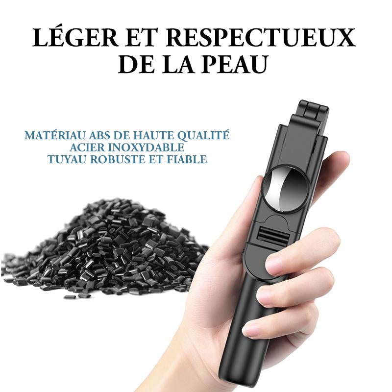 Trépied pour Perche à Selfie avec Télécommande Bluetooth