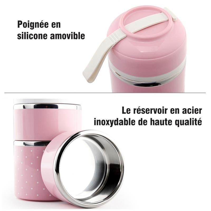 Boîte à Bento En Acier Inoxydable