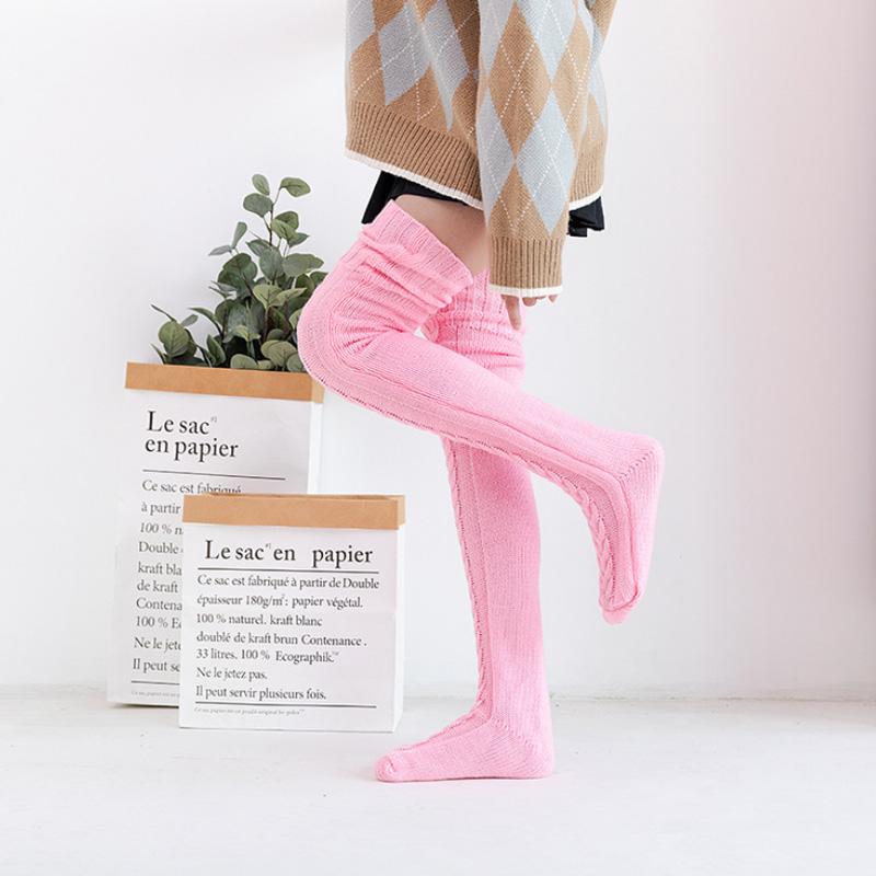 Bas d'hiver Tricotés à La Main