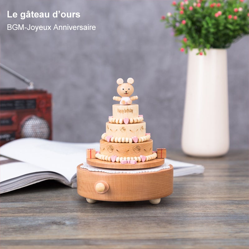 Boîte à Musique en Bois