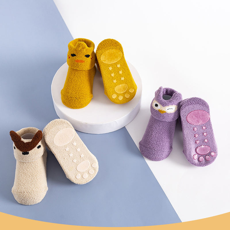 Chaussettes De Sol Antidérapantes Pour Bébé