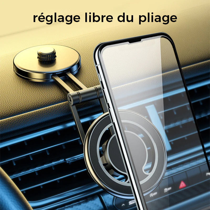 Support magnétique pour téléphone de voiture