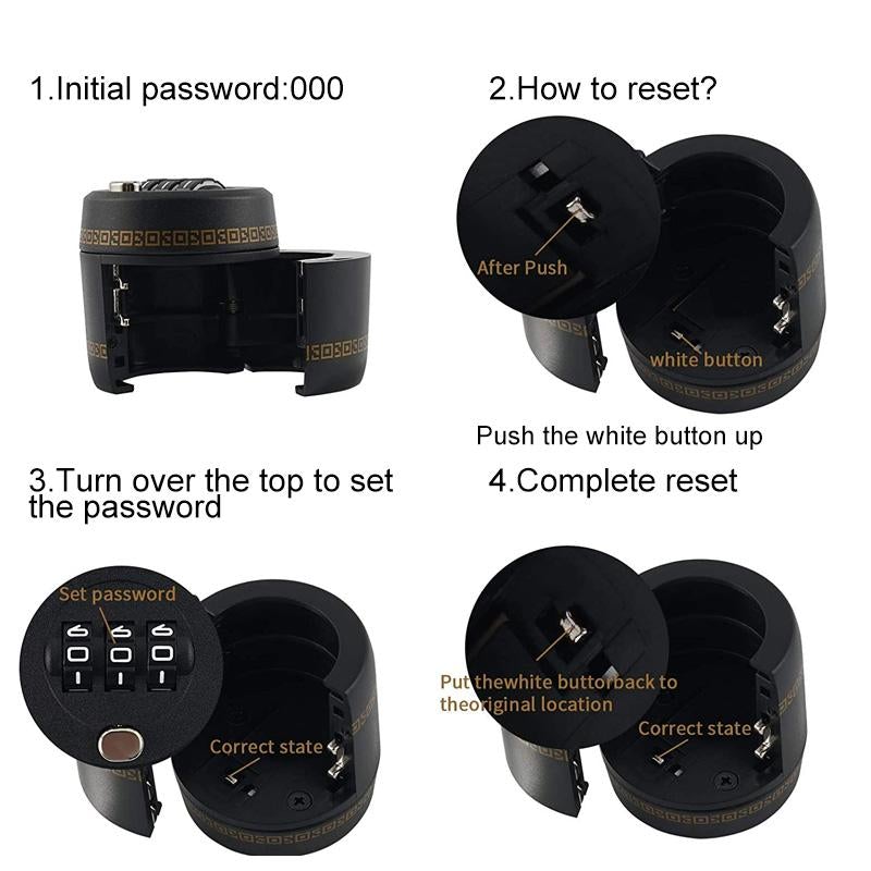 Verrouillage du Mot de Passe de la Bouteille de Vin