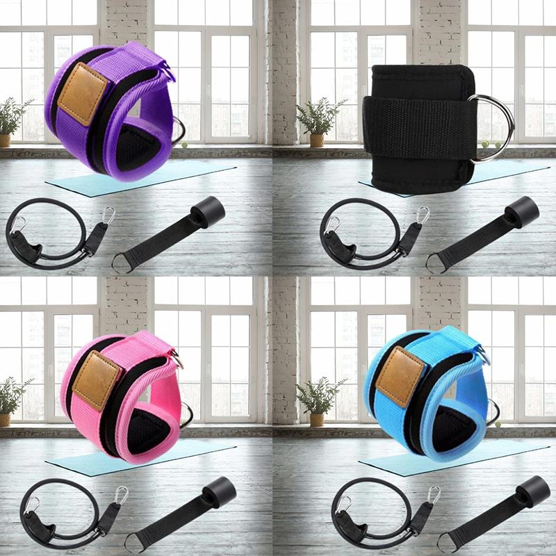 Sangles de câble de cheville rembourrées de musculation