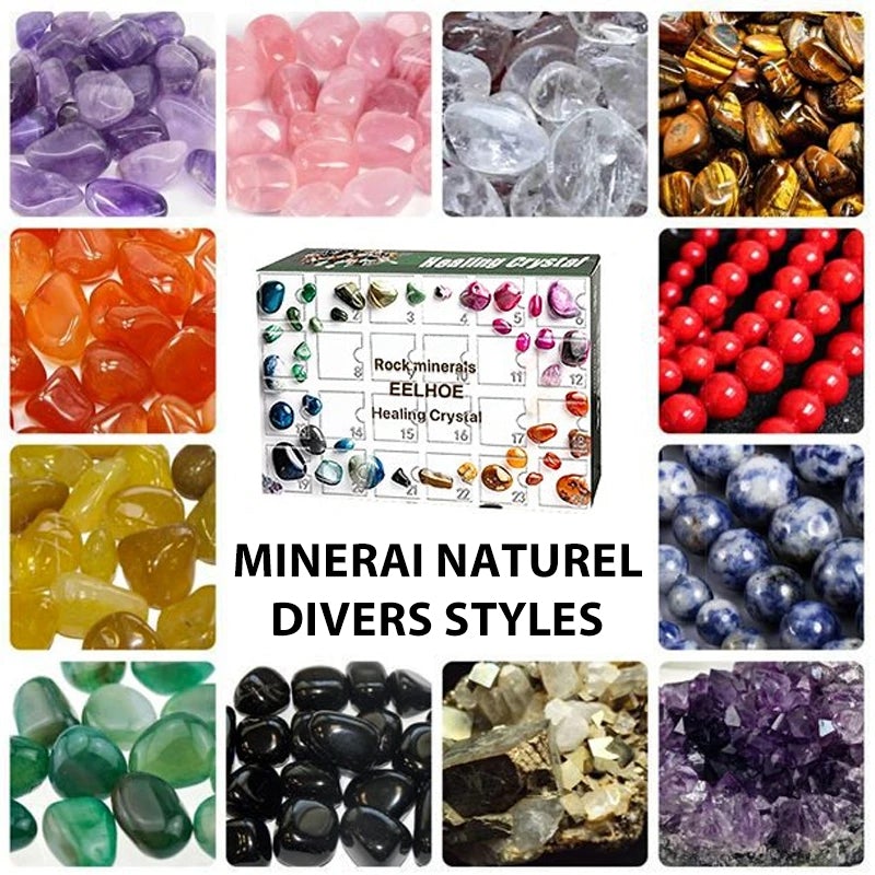 Calendrier de l'Avent de Noël Minerai