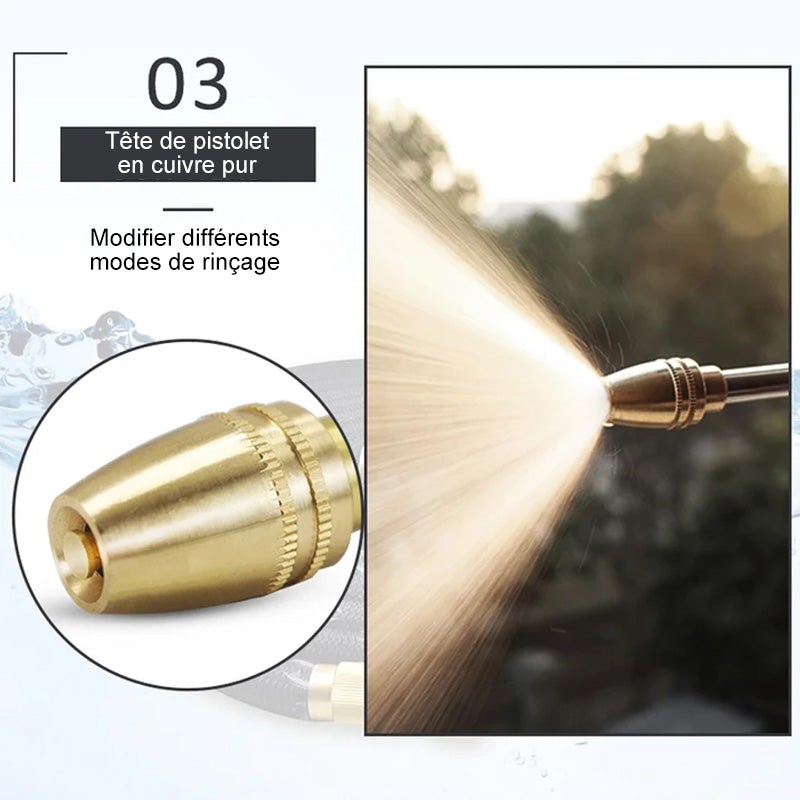 Pistolet d'eau à Haute Pression pour Lavage de Voiture
