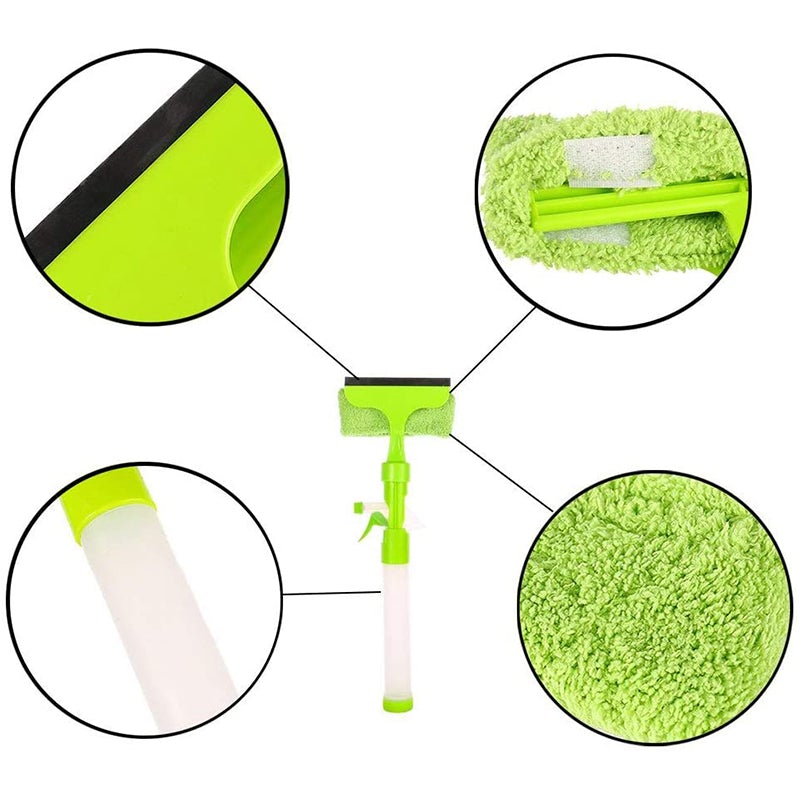 3-en-1 Outil de Nettoyage de Vitres Multifonctionnelle