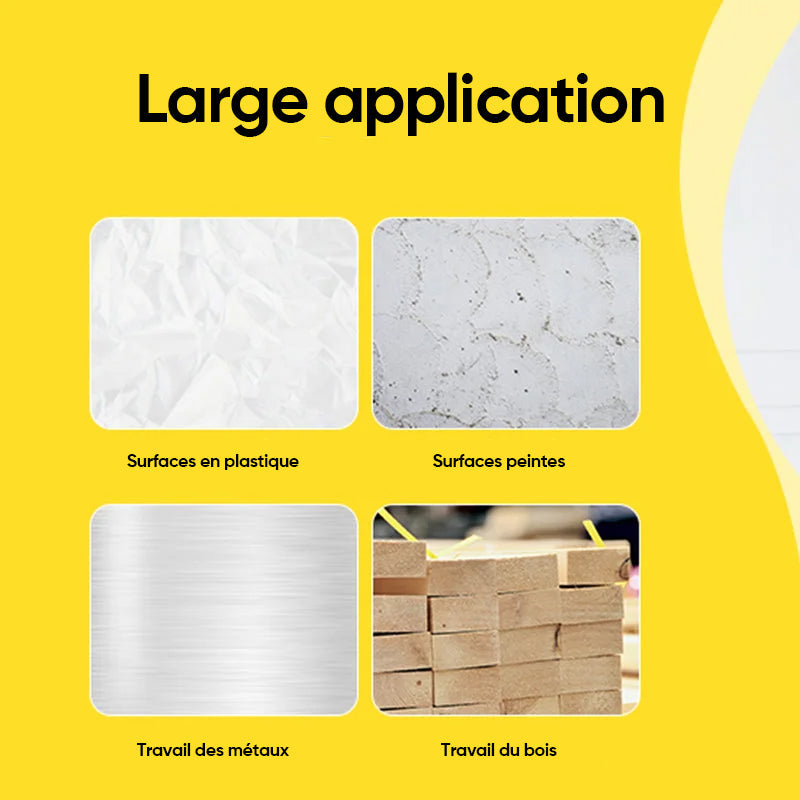 Bloc de lime de ponçage manuel Longboard réglable, meuleuse à main