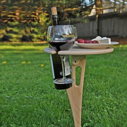 Table à vin portable d'extérieur