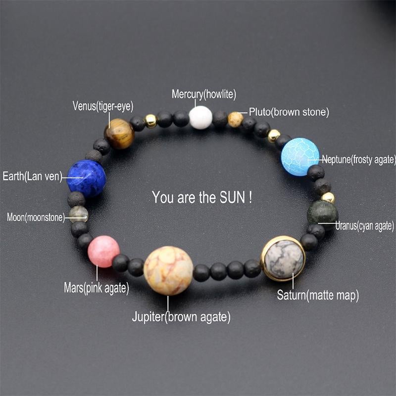 Bracelet Système Solaire Univers