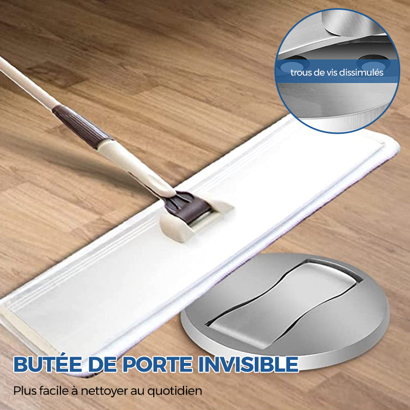 Butée de porte magnétique invisible en acier inoxydable