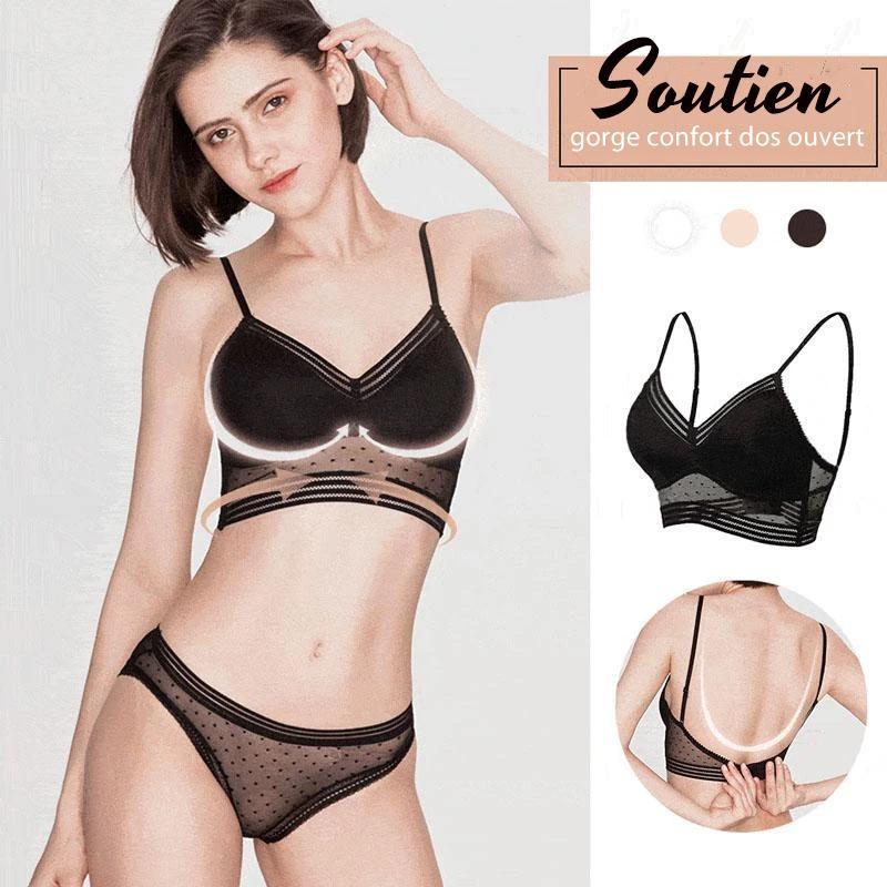 Soutien-Gorge de Lavage Confortable pour Tenue Dos Nu