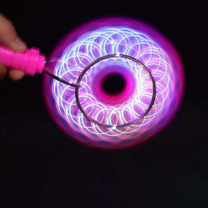 Toupie inertielle à manivelle