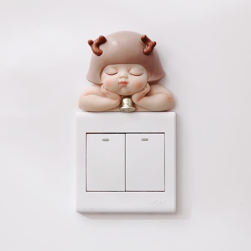 3D Autocollant de Commutateur en Résine