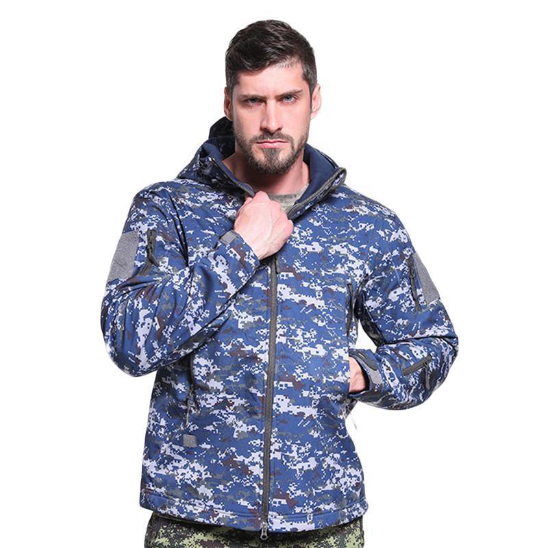 Vestes imperméables de camouflage tactique