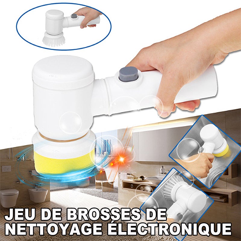 Brosse de Nettoyage Électrique Multifonctionelle