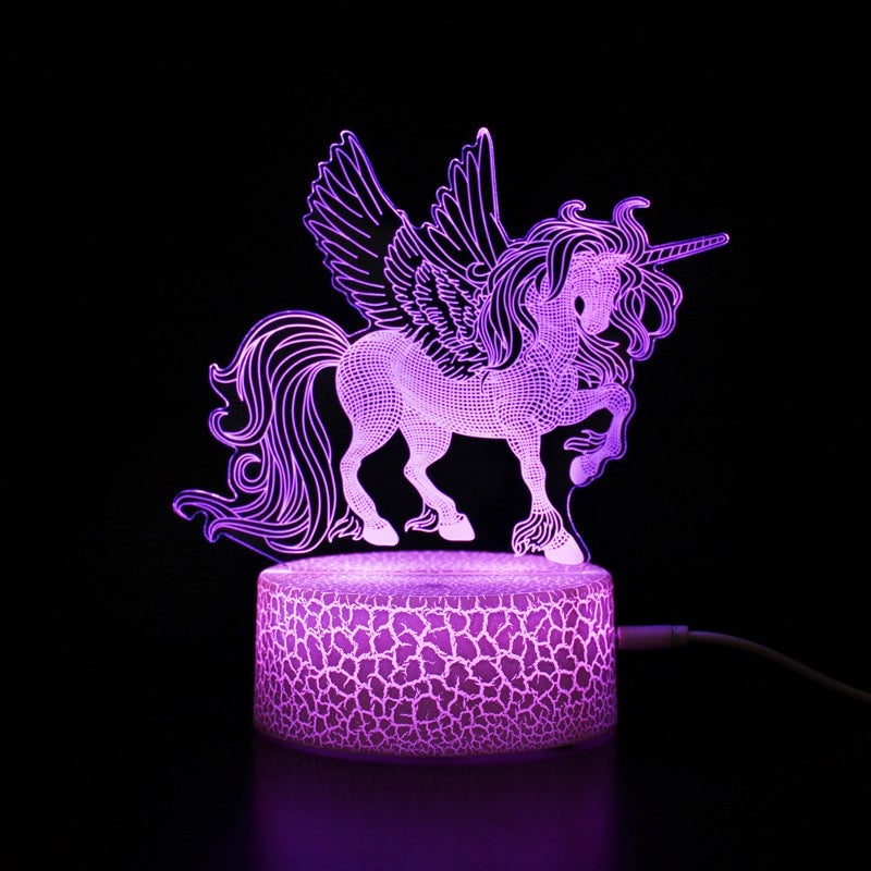 Veilleuse LED couleur dinosaure à télécommande multi-styles