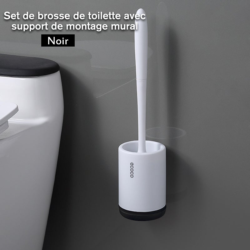 Brosse de Toilette en Silicone Antibactérienne