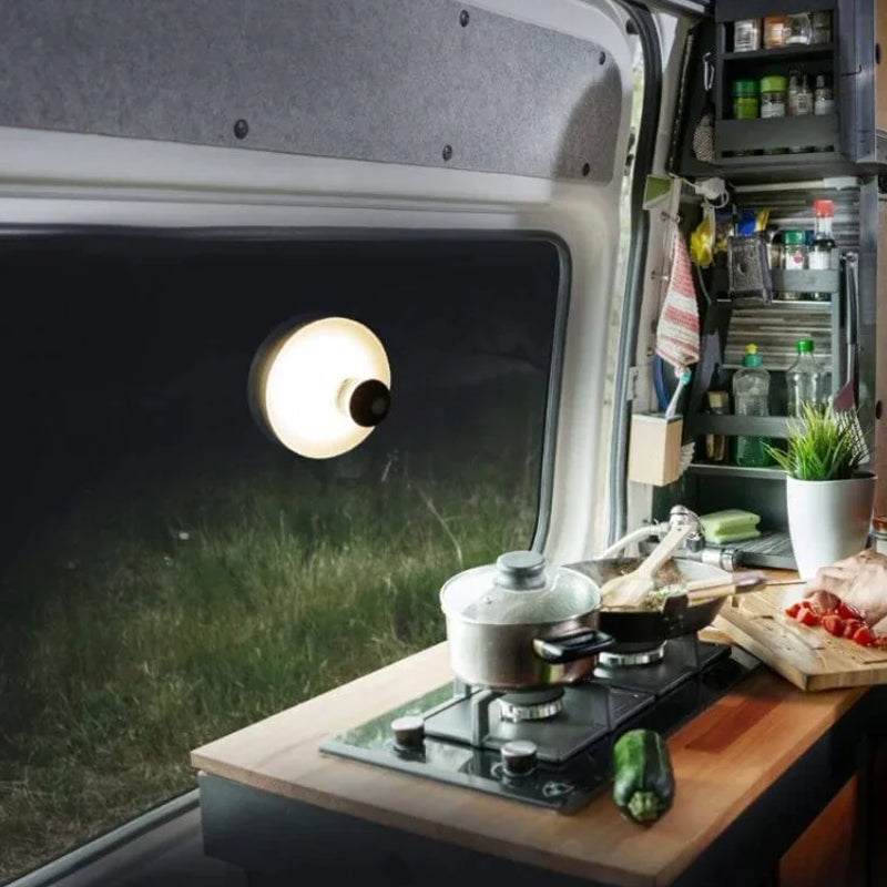 Veilleuse à ventouse à induction rechargeable créative