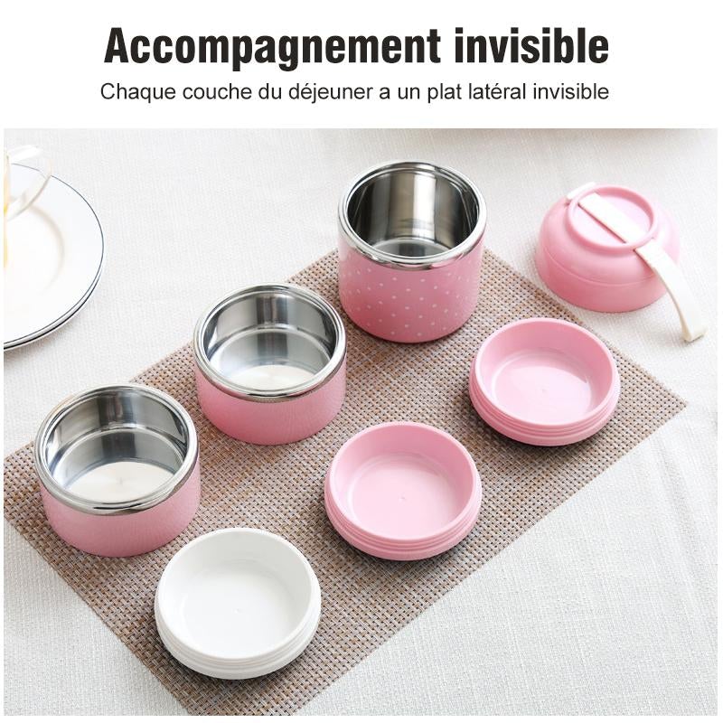 Boîte à Bento En Acier Inoxydable