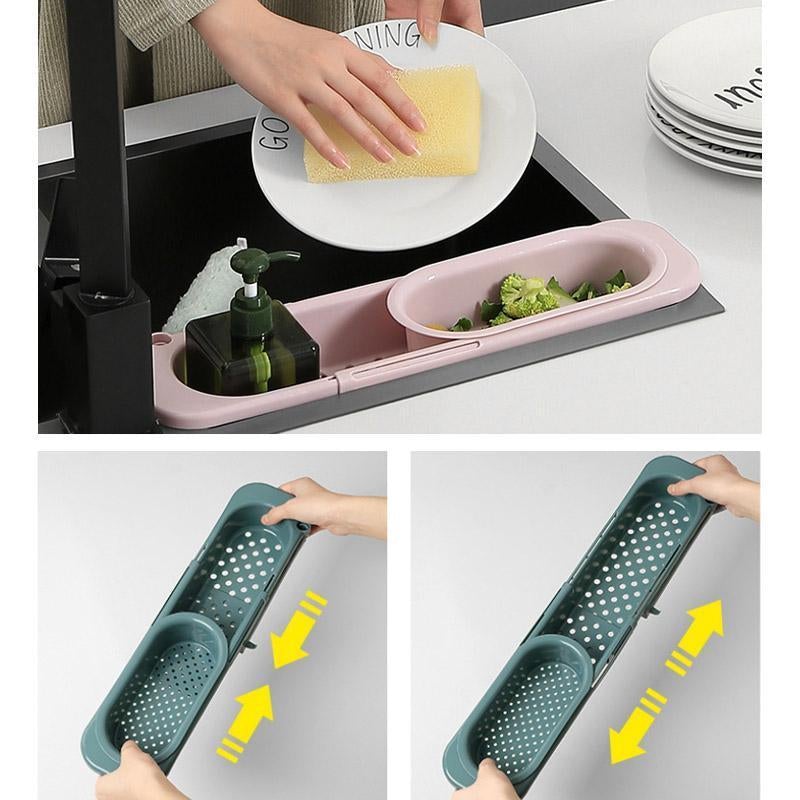 Support Télescopique de Cuisine Multifonctionnel