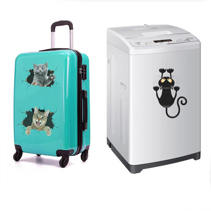 Autocollant de Voiture de Mignon Animal créatif en simulation 3D