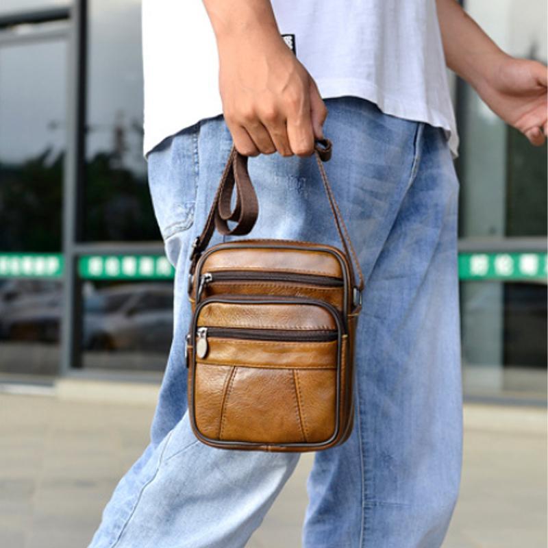 Sac Messager Vintage pour Hommes