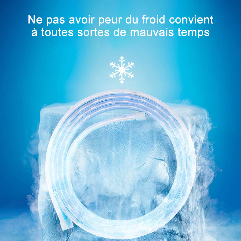 Bande LED dynamique pour capot de voiture