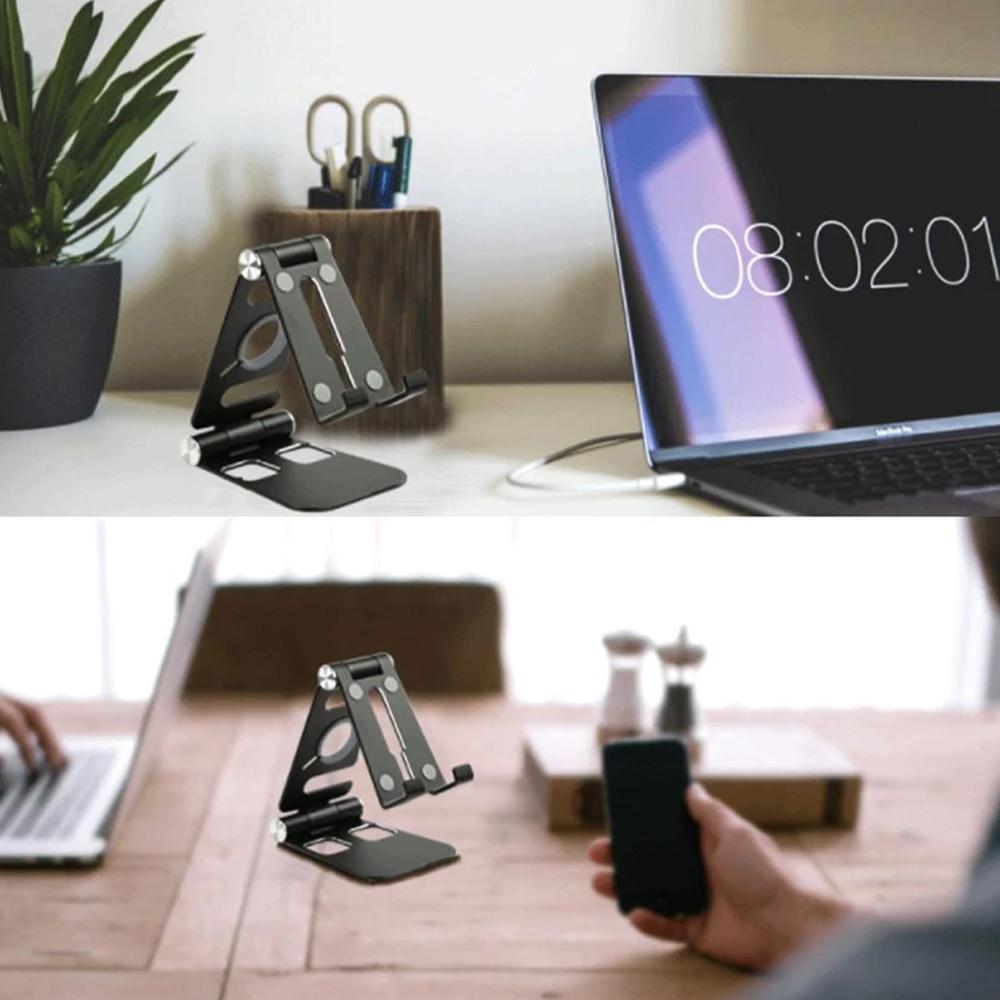Support de Smartphone Multi Pliable en Alliage D'aluminium
