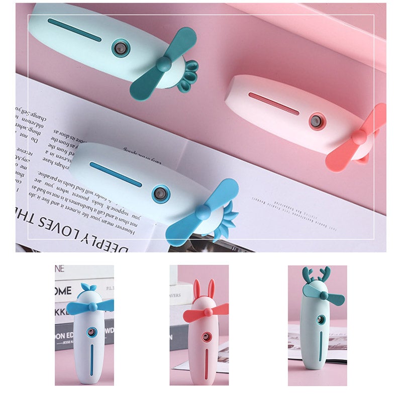 Super Mini Ventilateur Portable avec Pulvérisateur