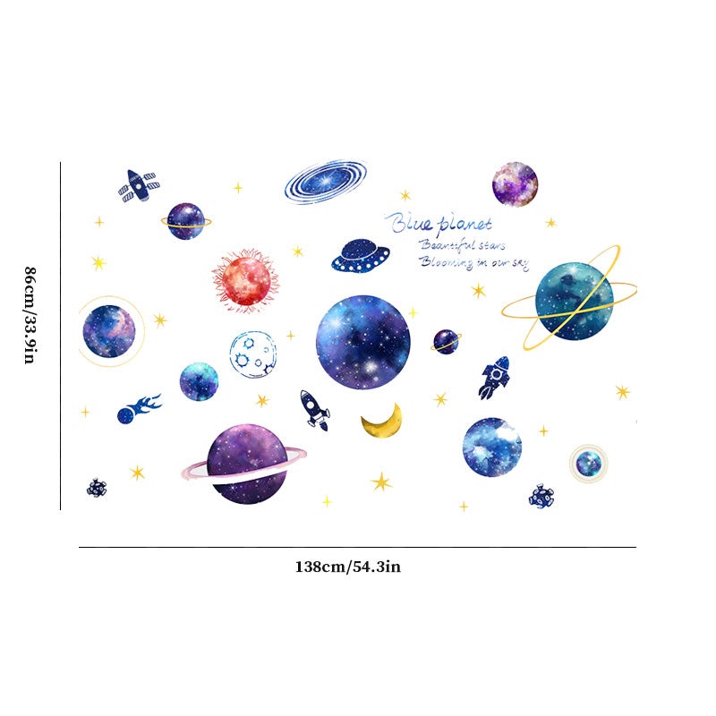 Stickers Muraux Stéréo 3D