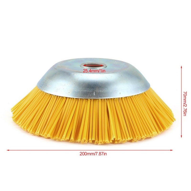 Brosse de Désherbage en Nylon pour Tondeuse