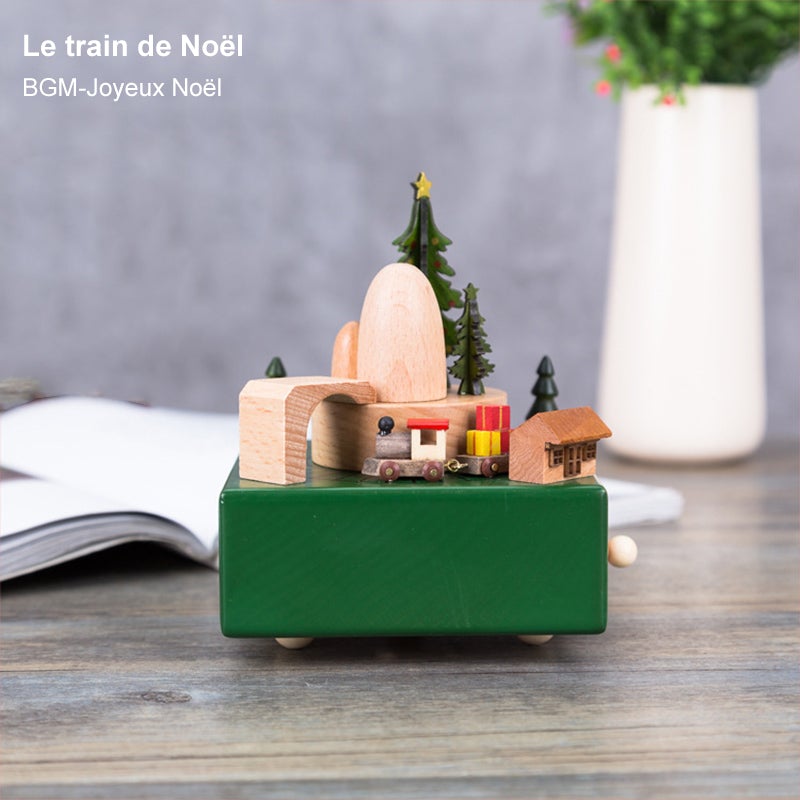 Boîte à Musique en Bois