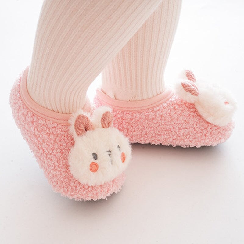 Chaussettes mignonnes en fourrure pour bébé
